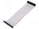 Cablu panglică cu conectori IDC P.cablu-bandă: 1,27mm 0,2m