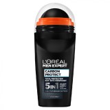 Antiperspirant roll-on Carbon Protect, 50ml, L&#039;oreal Men Expert