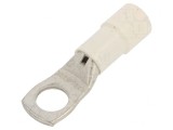 V&acirc;rf Inelar Tubular M14 14,5mm 50mm2 Alb Crimpat