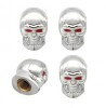 Set 4 capacele valva &quot;craniu&quot; RAZ298