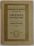 CRITIQUE LITTERAIRE par SAINT - EVREMOND , 1921, EXEMPLAR 785 DIN 2500 *
