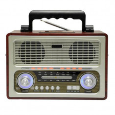 Radio portabil Kemai MD-1800BT, 6 W, intrare AUX, MP3 player foto