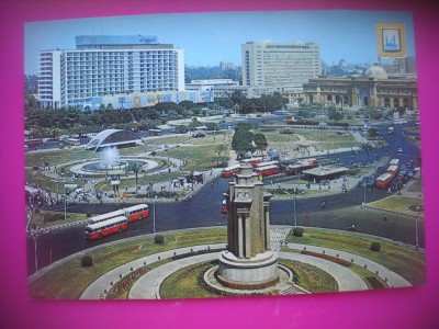 HOPCT 6883 PIATA TAHRIR -EGIPT -AFRICA-NECIRCULATA foto