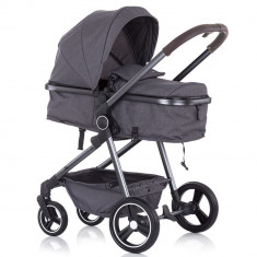 Carucior transformabil Chipolino Noah 2 in 1 Grey Denim foto