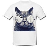 Cumpara ieftin Tricou &quot; Cat with sunglasses &quot;