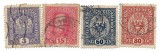 Austria - Stema - 1916, valori obliterate