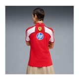 Ferrari tricou polo de damă official Teamline Replica F1 Team 2026 - L