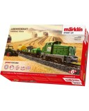 M&auml;rklin 29653 Start Up &ndash; Set Tren Electric &bdquo;Agricultural Train&rdquo;, Scara H0, Digital, cu Circuit Oval, Macazuri, Utilaje Agricole și Controller