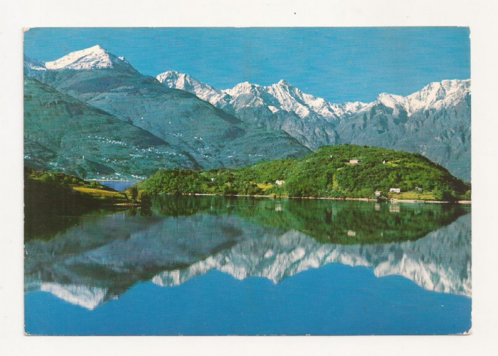 FA4 -Carte Postala- ITALIA - Lago di Como, circulata 1973