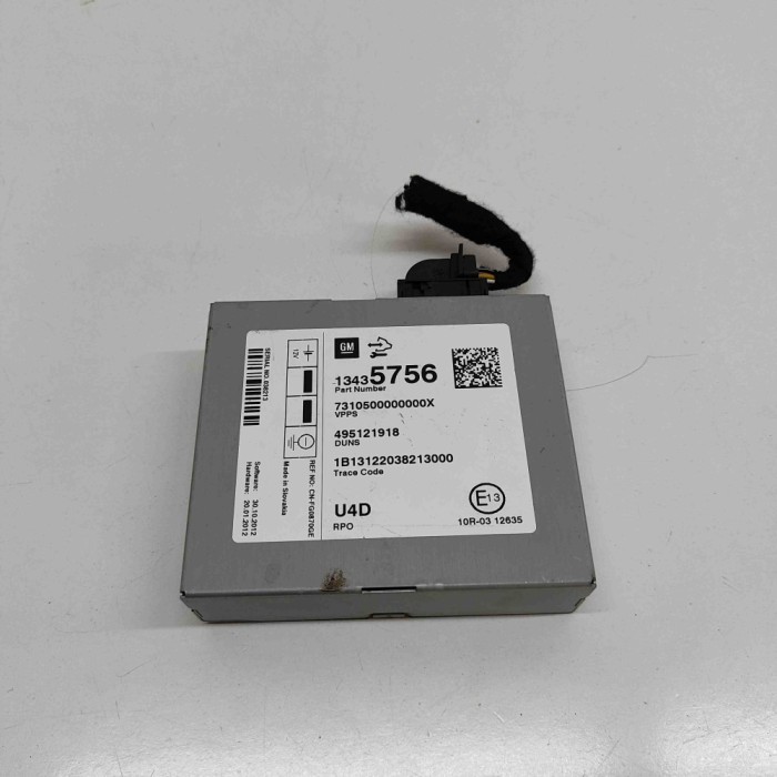 Unitate de control tuner DAB OPEL MOKKA / MOKKA X 2013 OEM: 13435756