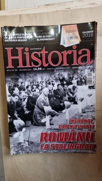 Revista Historia An XV Nr. 166 / Noiembrie 2015