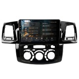 Cumpara ieftin Navigatie HUB64 Toyota Hilux (2008-2014) Clima Manuala, 2GB RAM, Android, GPS, Wi-FI, Carplay, Android Auto, USB, Bluetooth, Radio, Waze, Touchscreen,