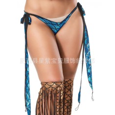 GS537-4421 Chilot sexi cu imprimeu stralucitor