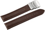 Cumpara ieftin Curea Ceas Piele Naturala Maro Bizonata 16mm 18mm 20mm 22mm 24mm 8162707001