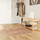 vidaXL Covor Runner MARSA Galben 100 x 100 cm Poliester și PVC 42023221