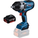 Bosch GDS 18V-1000 + GBA - Masina de insurubat cu impact patrat 1/2 inch 1000 Nm M14-M24 + Acumulator Li-Ion 18 V 5 Ah