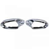 Capsule oglinzi argintii pentru &icirc;nlocuire pentru Audi A6 C7 4G 11-18 fara asistenta la banda Performance AutoTuning