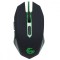 MOUSE GEMBIRD, gaming, cu fir, USB, optic, 2400 dpi, butoane/scroll 6/1, iluminare, negru / verde, &quot;MUSG-001-G&quot; (timbru verde 0.18 lei)
