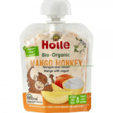 Piure de Mango cu Iaurt pentru Copii +8 luni Eco 85 grame Holle