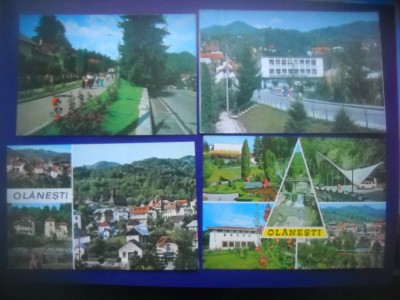 HOPCT LOT 4081 -4 CARTI POSTALE-OLANESTI -JUD VALCEA-NECIRCULATE foto