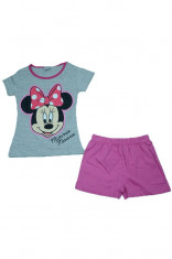 Compleu 2 piese fetite Minnie Mouse Disney MMC1, Gri foto