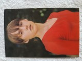 Nadia Comaneci ,carte postala color ,bust, necirculata , Republica Socialista Romania .Echipament sportiv rosu