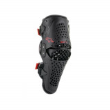 Genunchiere Moto Alpinestars MX SX-1 V2 Negru/Rosu Protectie Articulata Scutere ATV