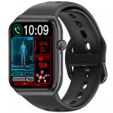 SMARTECH SmartWatch cu Apel Bluetooth, Senzor Glucometru, Analiza Impedantei Bioelectrice, EKG, HRV, Nivel Radiatii, Temperatura Corporala, Ritm Cardi