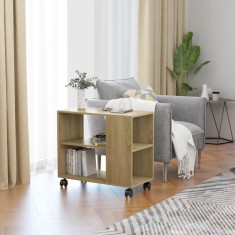 Gossi masa laterala, stejar sonoma, 70x35x55 cm, lemn compozit