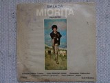 Balada miorita variante disc vinyl lp poezie folclor electrecord STM EPE 01540, Populara