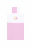 Set lenjerie pat 15 piese Jersey Za Za Pink