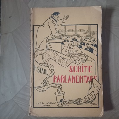 H.STAHL-SCHITE PARLAMENTARE. foto