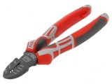 Cleşti laterali pentru tăiere și dezizolare fire 190mm