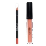 Luciu de Buze &amp; Creion Nude 3.8ml