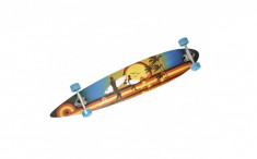 Longboard Surf, Spartan, 46 inch, ABEC 7, Dimensiuni,117x22.5 cm foto
