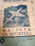 1949 Mai iute ca sunetul, de S.M. Iliasenco, cartea rusa, stiinta pentru toti