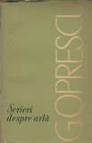 Cumpara ieftin Scrieri despre arta G. Oprescu Editura Meridiane 1966 Eseistica Critica Literara Editie Veche Coperta Cartonata