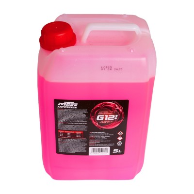 Antigel concentrat MTR G12++ heavy duty rosu 5 litri foto