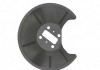 Protectie stropire disc frana Ford Focus (Daw/Dbw/Dnw/Dfw), 09.1998-11.2004 Model Rs, Spate, Stanga, metal, Rapid