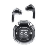 Casti Bluetooth 5.3 Type-C, IPX4, AI Call Noise Reduction, Display Digital - Acefast (T8) - Bright Black