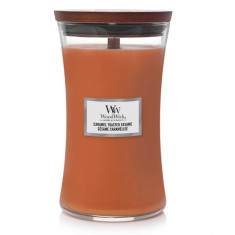 Lumanare parfumata - Caramel Toasted Sesame, Large Jar | WoodWick