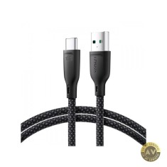 Cablu Date si Incarcare USB-A - USB-C Joyroom Multi-Color S-A34 100W 1m Negru