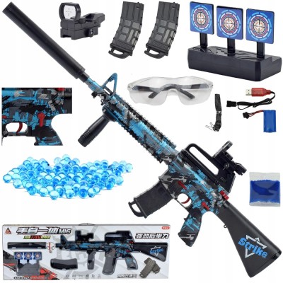 ȚINTĂ SIGURĂ PENTRU PUȘTI AUTOMATE DE MARE CALIBRU ȘI PISTOLE CU BILE DE GEL foto