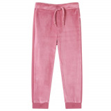 Cumpara ieftin Pantaloni de trening pentru copii, zmeuriu, 104