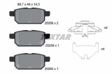 TEXTAR 2525801 set placute frana,frana disc