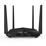 Router wireless Tenda AC10 , Smart Dual Band Gigabit , 1200 Mbps , Negru