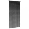 Perdele ușă cu insecte gri &icirc;nchis 100x200 cm bambus