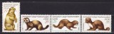 GERMANIA 1982 FAUNA ANIMALE CU BLANA PRETIOASA SERIE MNH, Nestampilat