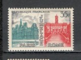 Franta.1958 Orase infratite Paris-Roma XF.162, Nestampilat