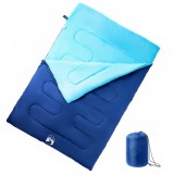 vidaXL Sac de dormit dublu cu perne de camping, adulți, 3-4 anotimpuri